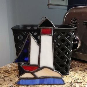 STAINED GLASS SUNCATCHER